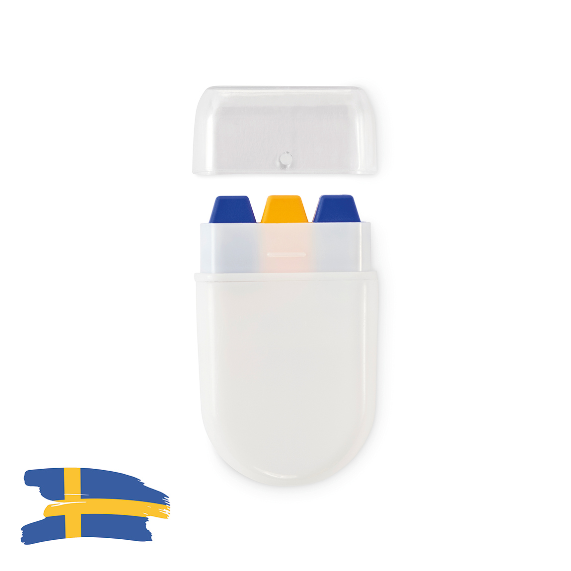 JUBELWELLE, blau (Fanschminke)