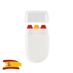 JUBELWELLE, rot (Fanschminke)