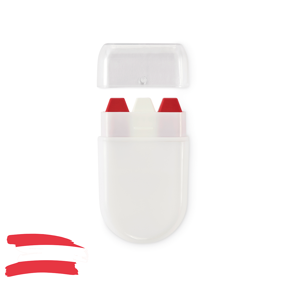 JUBELWELLE, weiß (Fanschminke)