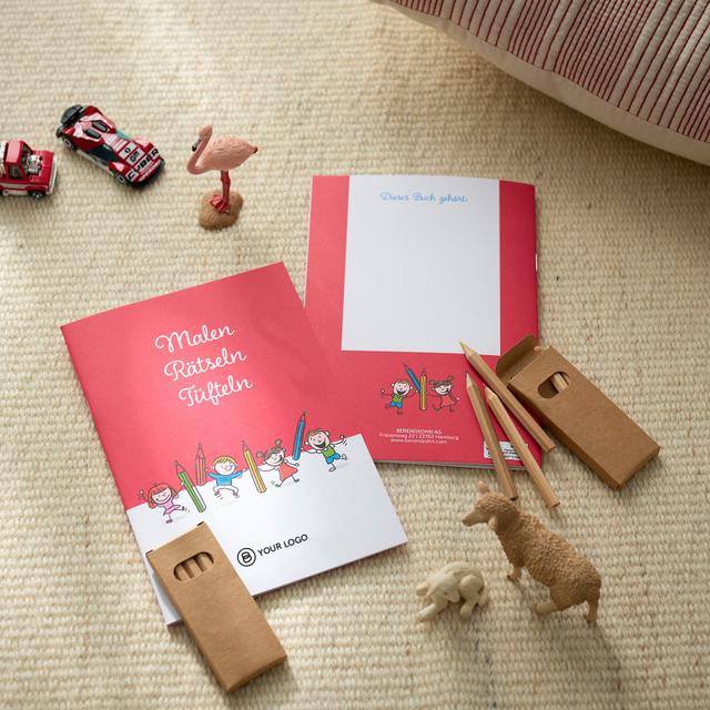 KIDS WORLD (Rätsel- und Malbuch)