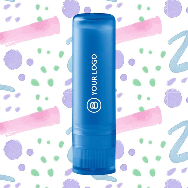 KISS (Lippenbalsam), transparent blau