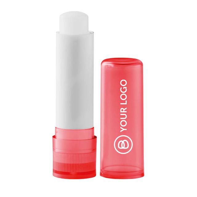 KISS (Lippenbalsam), transparent rot