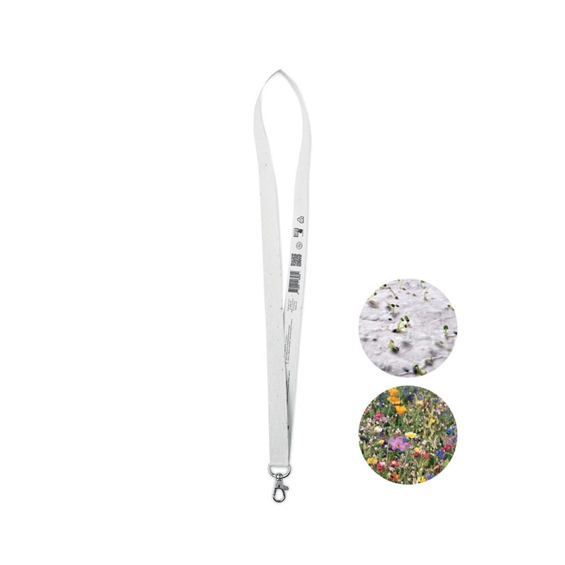 Lanyard IMOLA, aus Samenpapier
