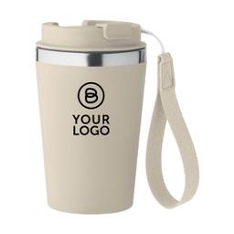 LIBERTAD (Thermosbecher mit Schlaufe), beige