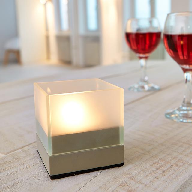 Letzte Chance: LICHTCUBE (Windlicht)