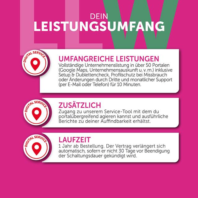 Local Listing PRO in Komb. m. Webseite