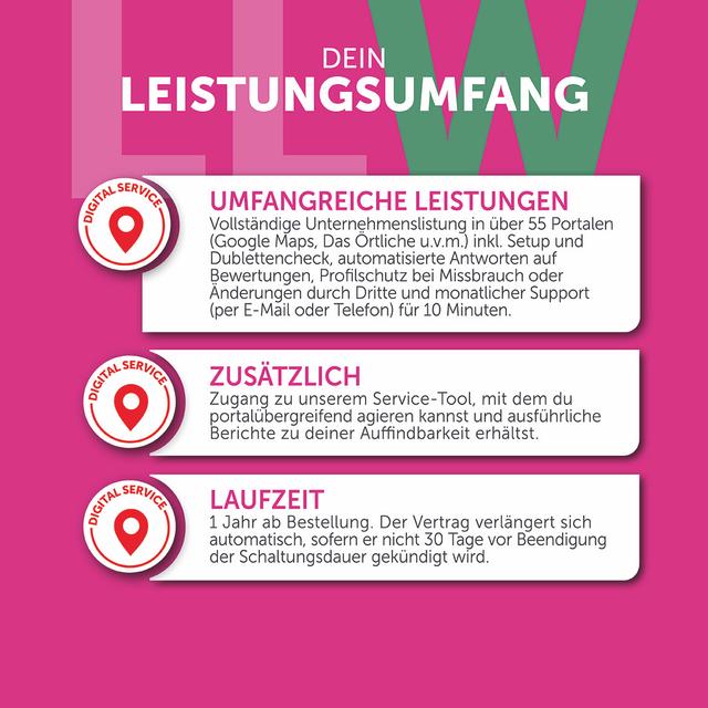Local Listing Smart in Komb. m. Webseite