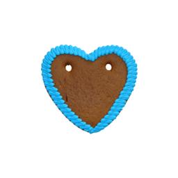 LOVE BITE, blau (Lebkuchenherz)