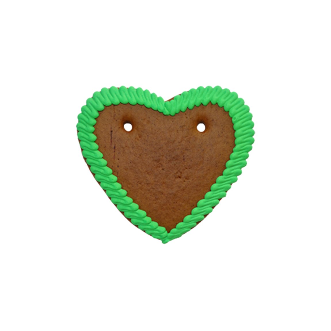 LOVE BITE, grün (Lebkuchenherz)