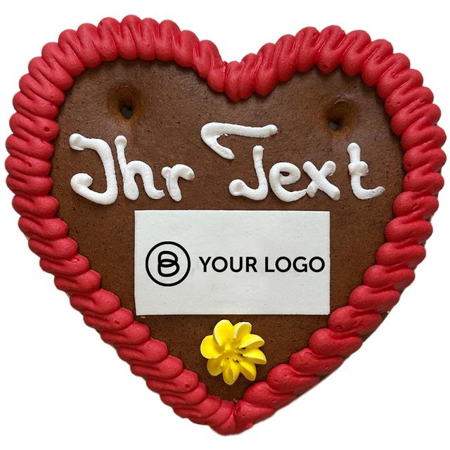 LOVE BITE, rosa (Lebkuchenherz)