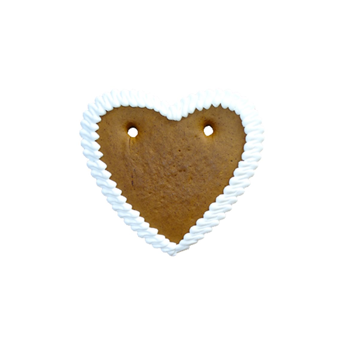 LOVE BITE, weiß (Lebkuchenherz)