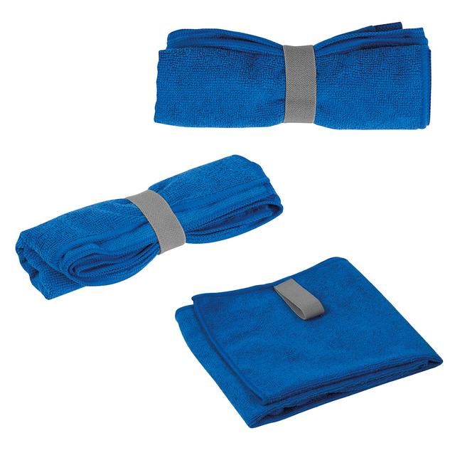 LUTON, blau (Microfaserhandtuch)