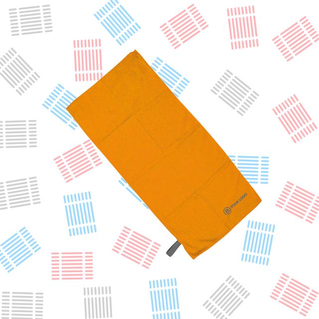 LUTON, orange (Microfaserhandtuch)