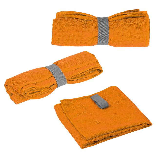 LUTON, orange (Microfaserhandtuch)