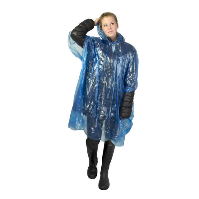 Mayan Regenponcho mit Aufbewahrungstasche aus recyceltem Kunststoff