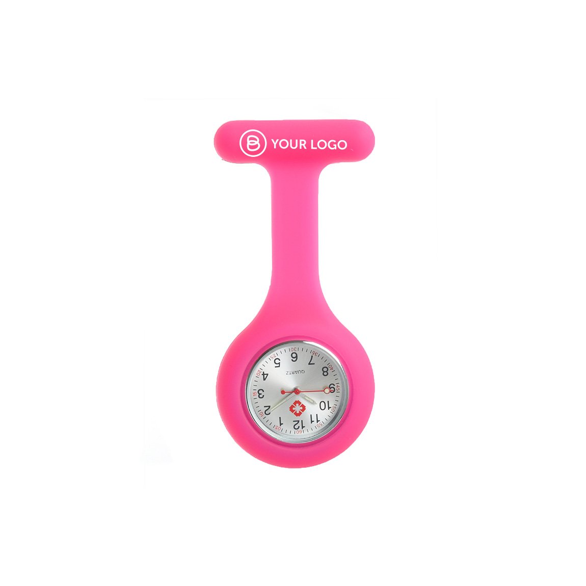 MEDICLOCK, pink (Schwesternuhr)