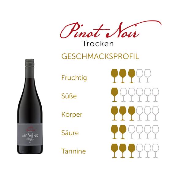 Mèrvins Pinot Noir, trocken