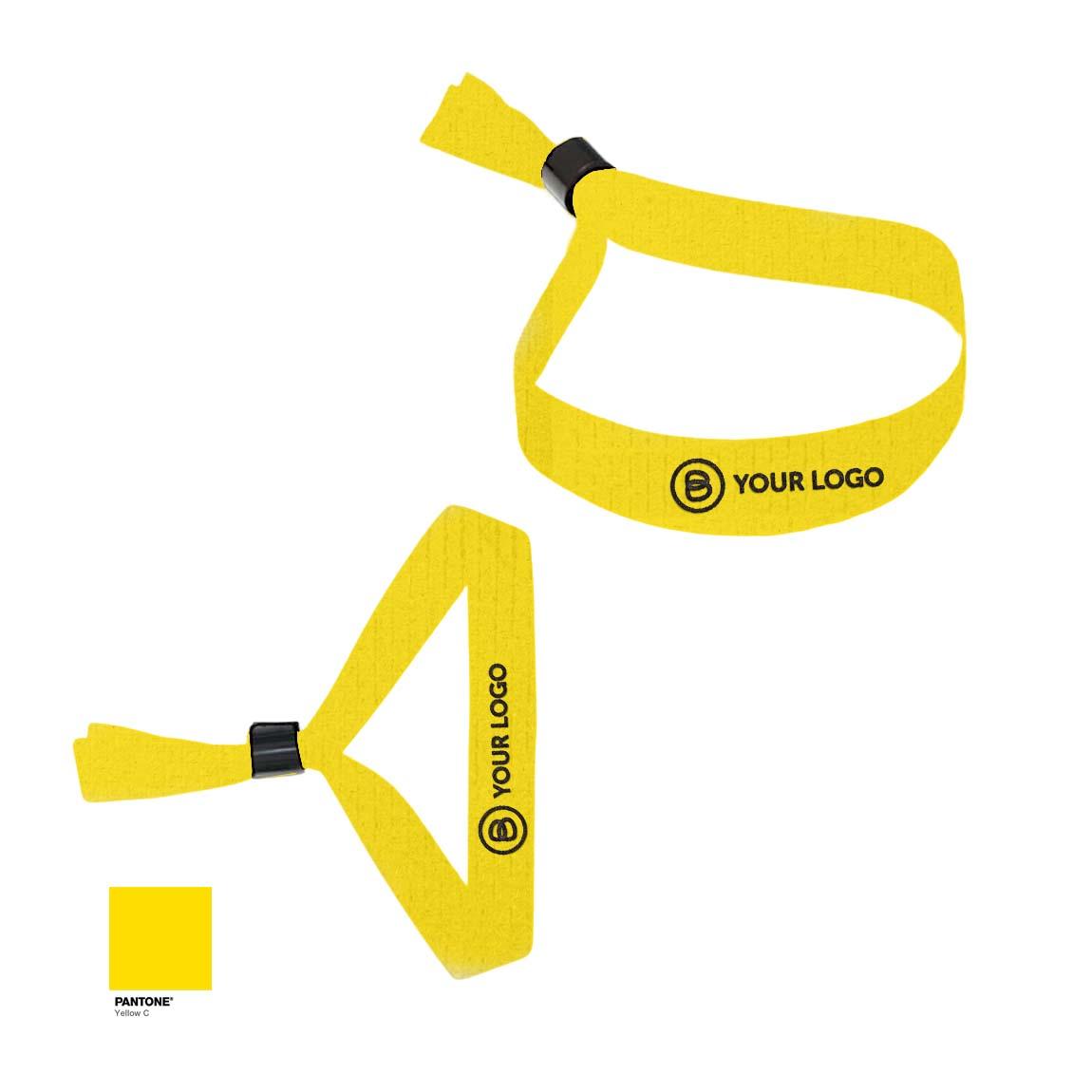 Montreal (Armband Gewebt), gelb