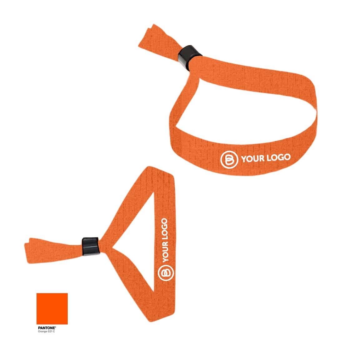 Montreal (Armband Gewebt), orange