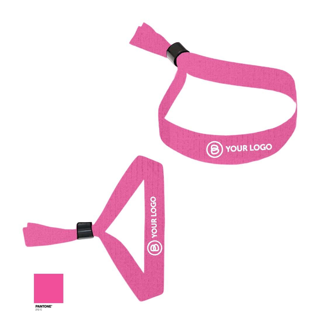 Montreal (Armband Gewebt), rosa