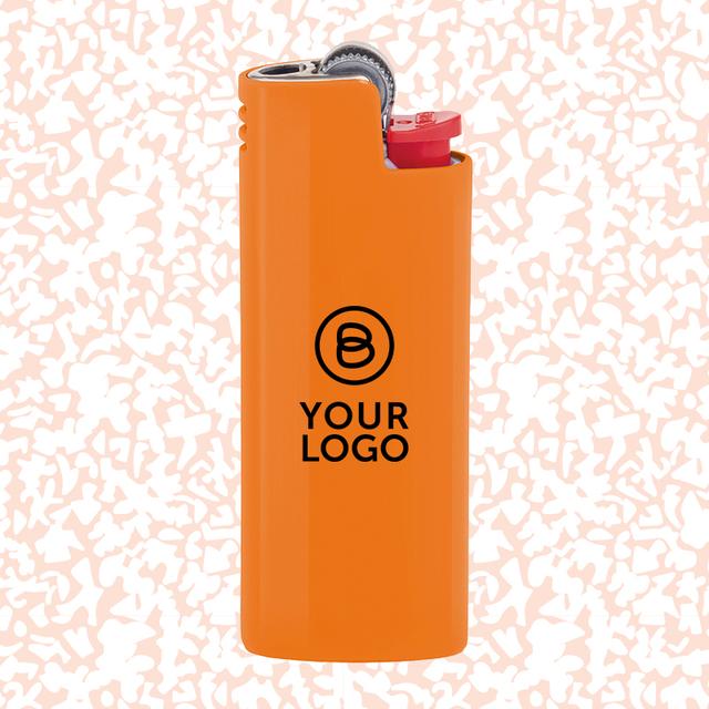 NEON GLOW (BIC® Feuerzeug), orange