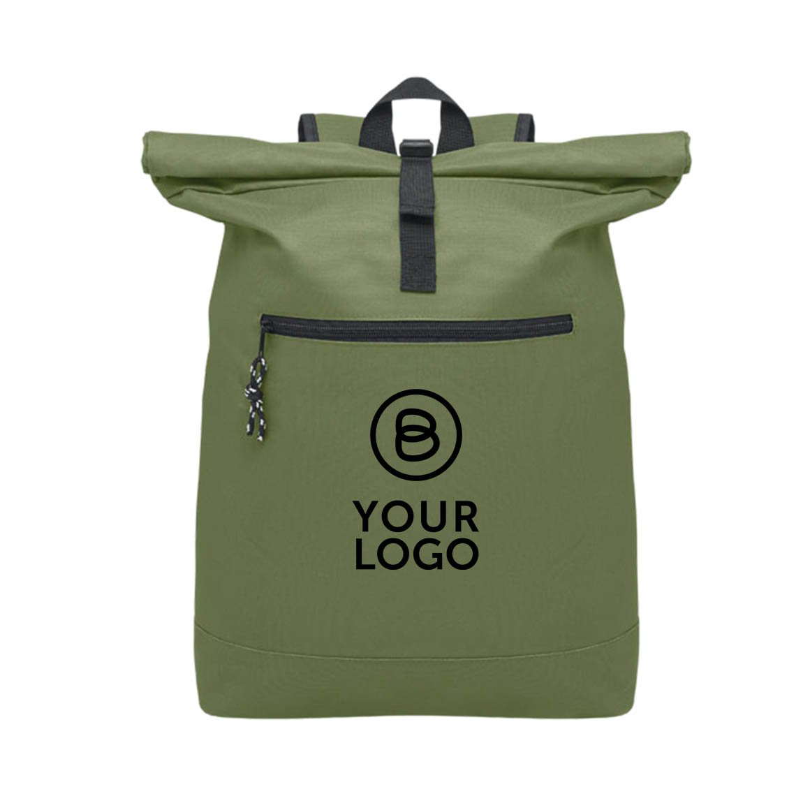 NEW ZEALAND (Rollup-Rucksack), armeegrün
