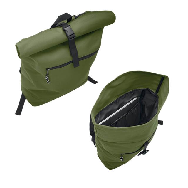 NEW ZEALAND (Rollup-Rucksack), armeegrün