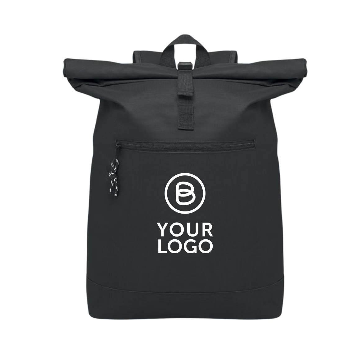 NEW ZEALAND (Rollup-Rucksack), schwarz