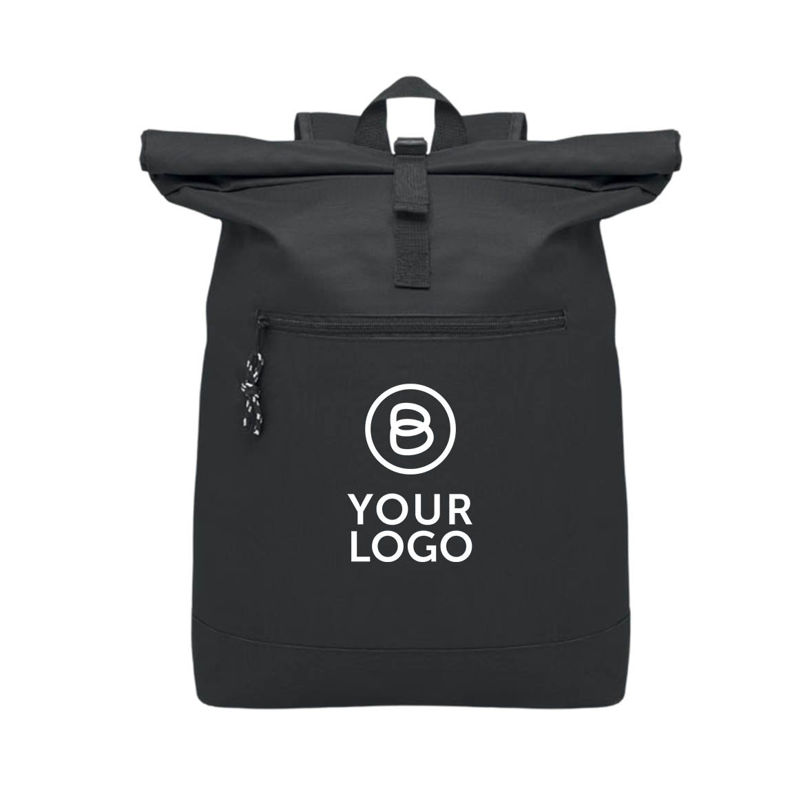 NEW ZEALAND (Rollup-Rucksack), schwarz