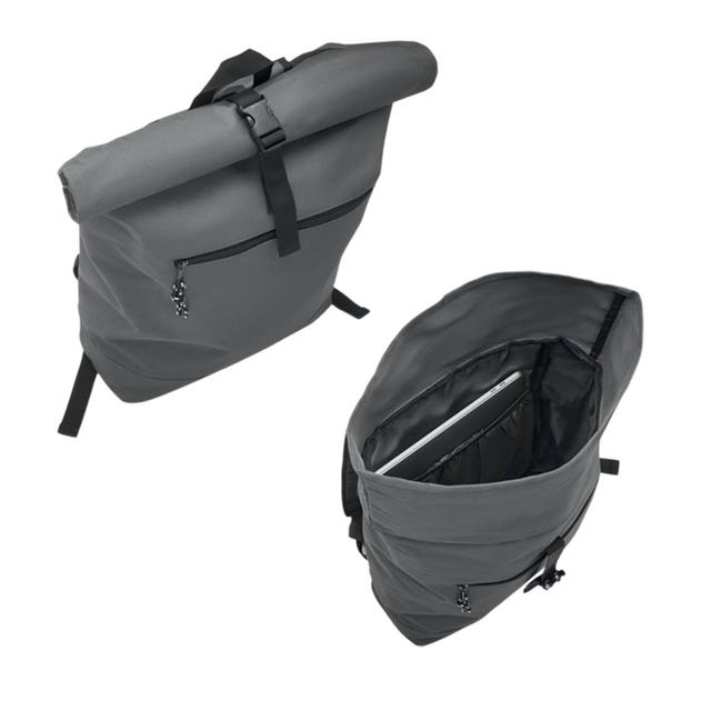 NEW ZEALAND (Rollup-Rucksack), steingrau