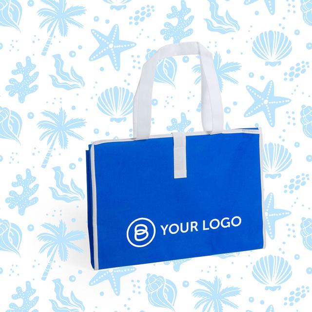 OCEAN LOUNGE, blau (Strandmatte)
