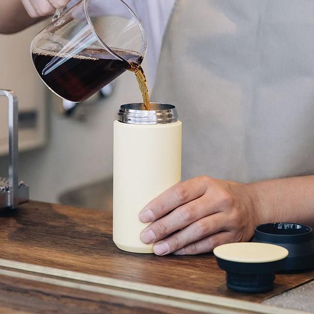 ONGOING FULL PRINT, beige (Thermobecher)