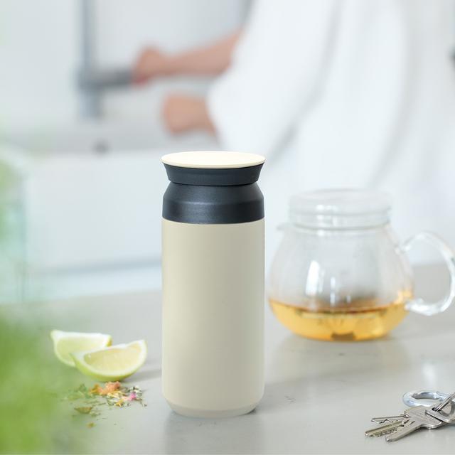 ONGOING FULL PRINT, beige (Thermobecher)