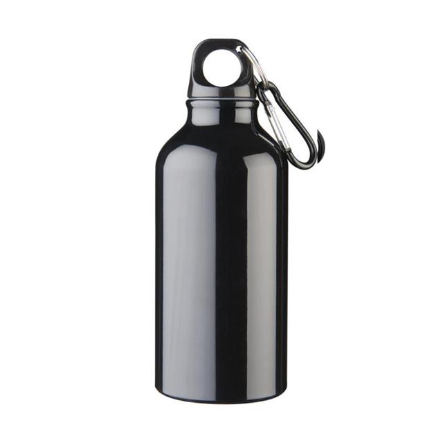 Oregon 400 ml RCS-zertifizierte Trinkflasche aus recyceltem Aluminium mit Karabinerhaken