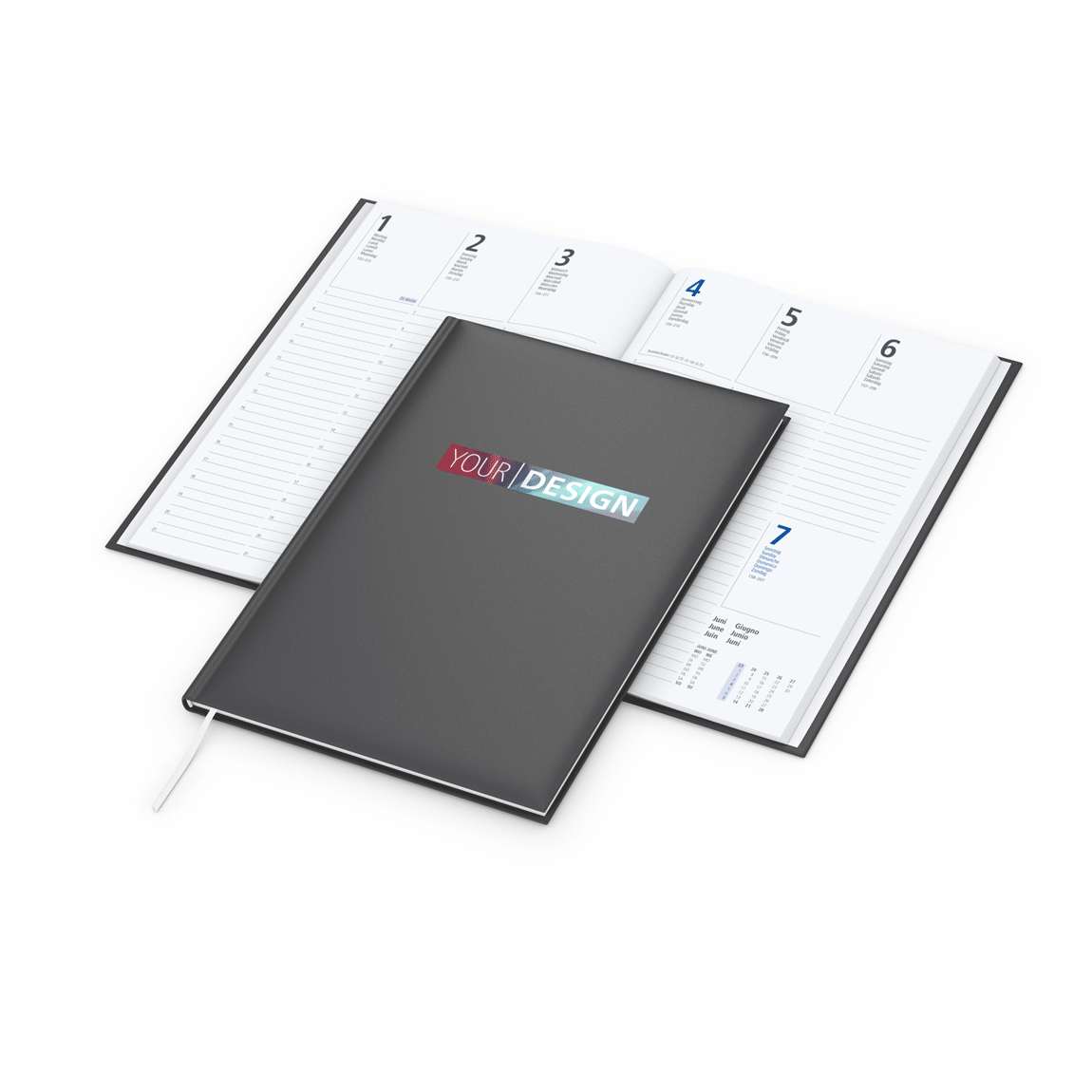 PLANNER EMBREA (Buchkalender mit Siebdruck-Digital)