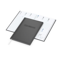PLANNER VELORA (Buchkalender mit Prägung schwarz)