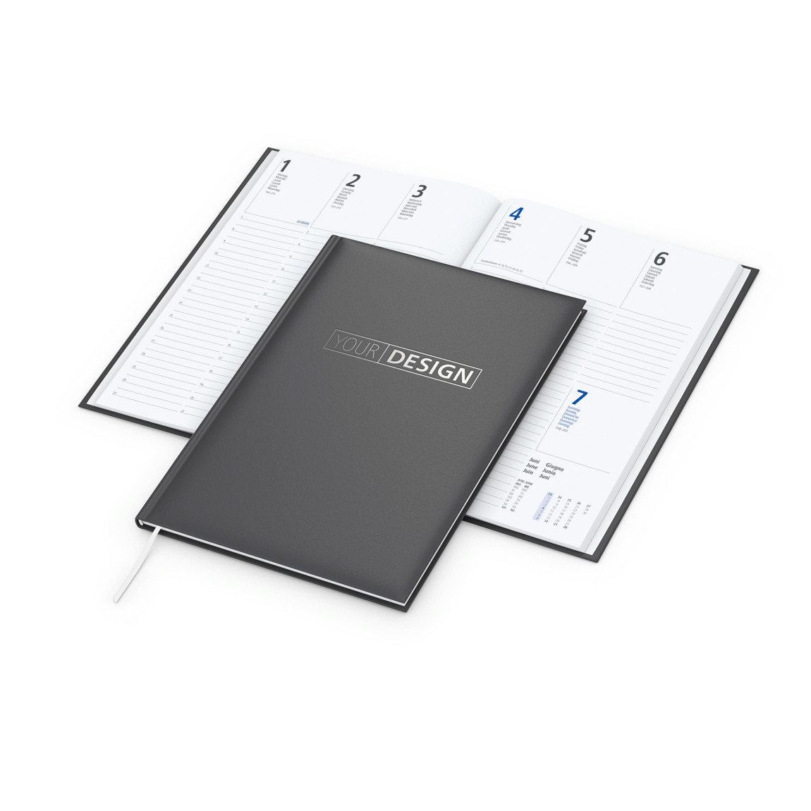PLANNER VELORA (Buchkalender Silberprägung)
