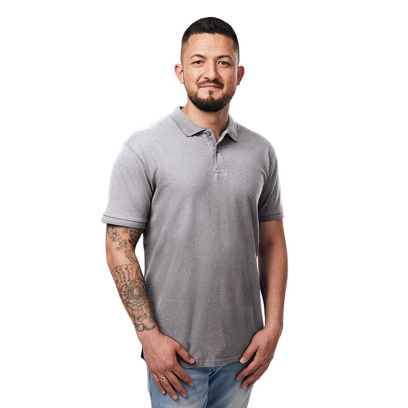 BIO POLOSHIRT, Kurzarm, Herren