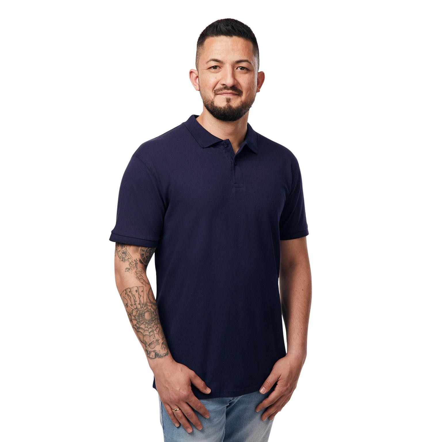 BIO POLOSHIRT, Kurzarm, Herren