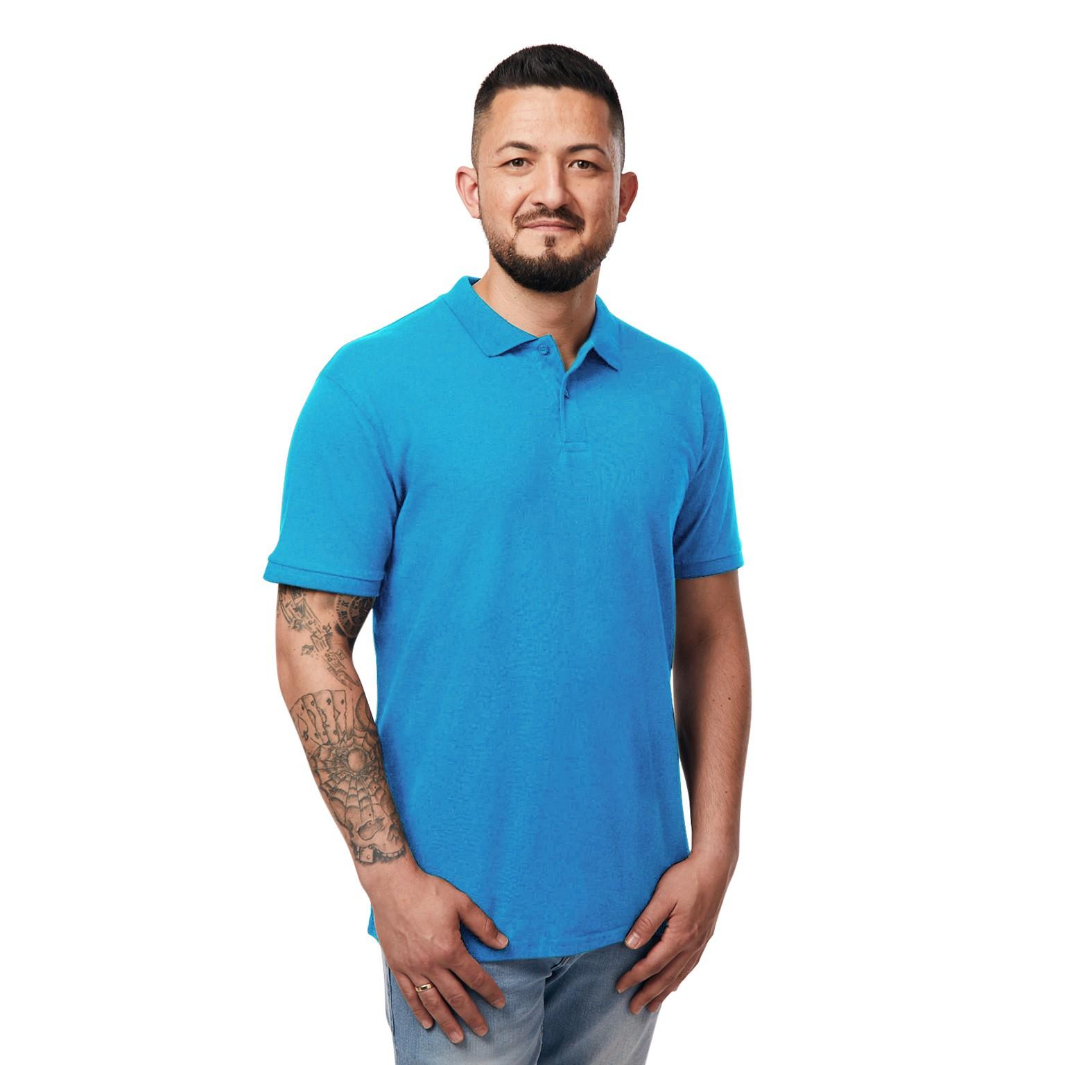 BIO POLOSHIRT, Kurzarm, Herren