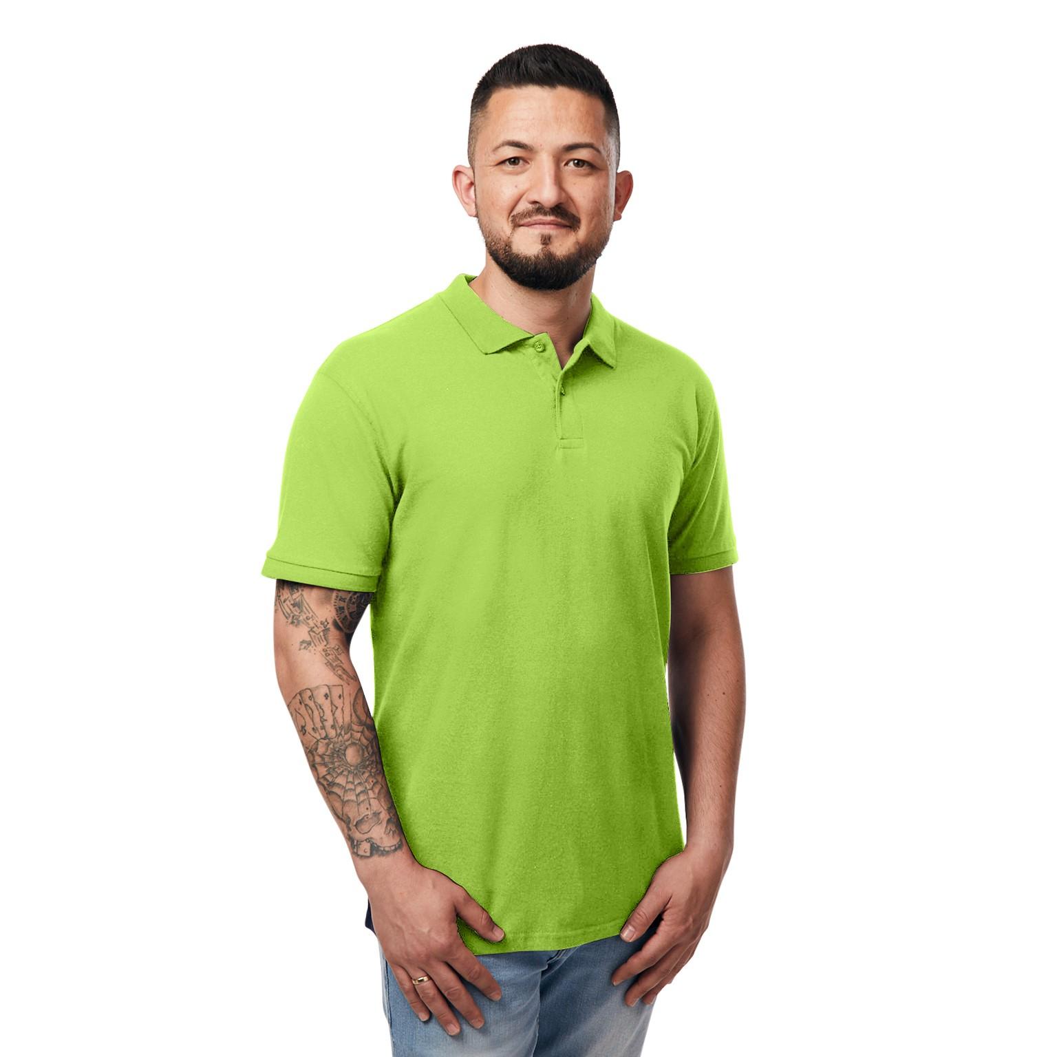 BIO POLOSHIRT, Kurzarm, Herren