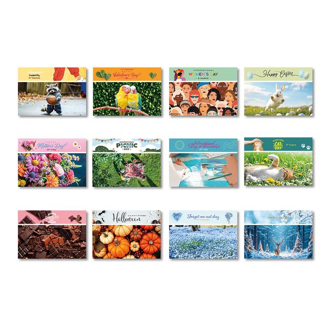 POSTCARDS MEMORIES (Postkartenkalender)