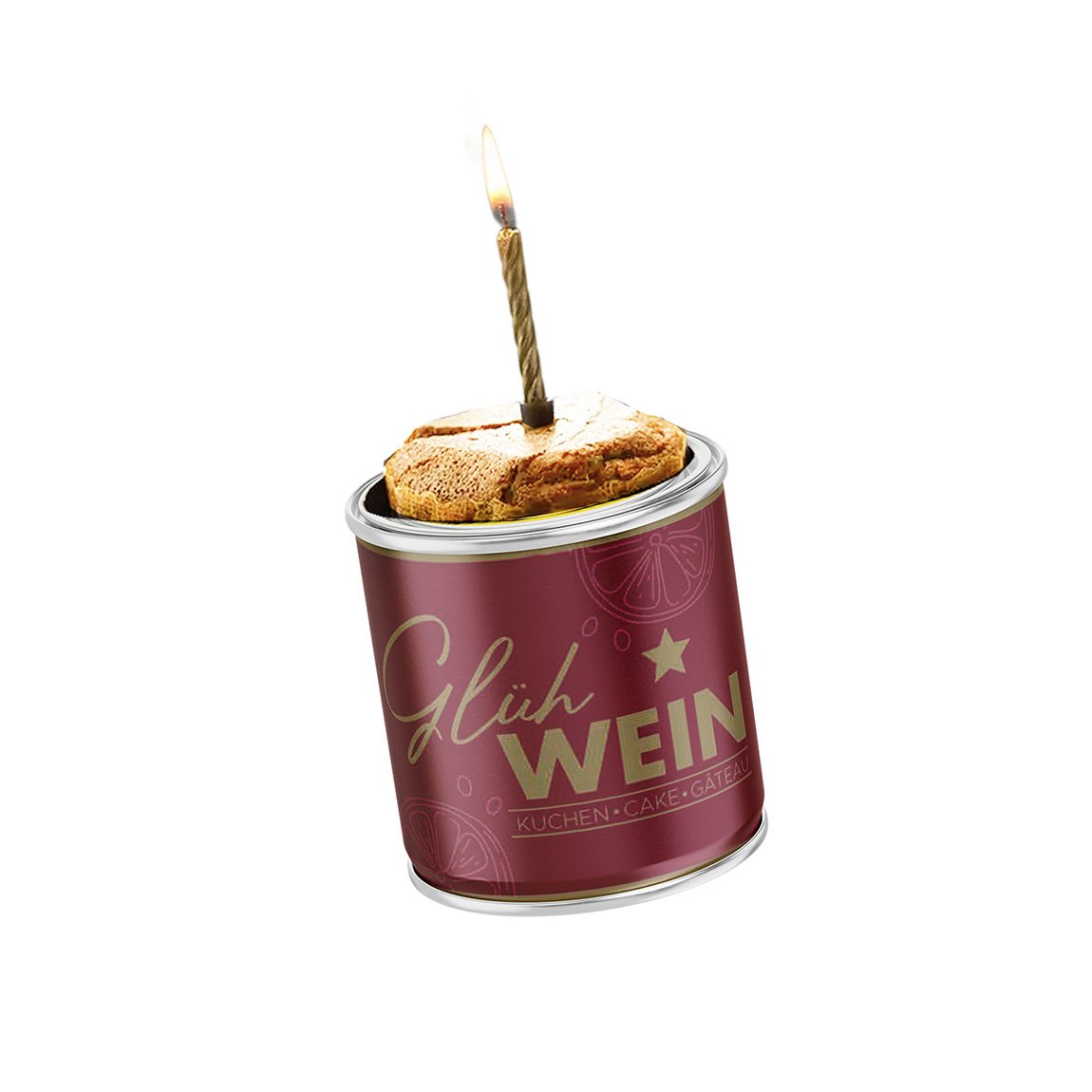 PUSTEKUCHEN, Glühwein (Dosenkuchen)