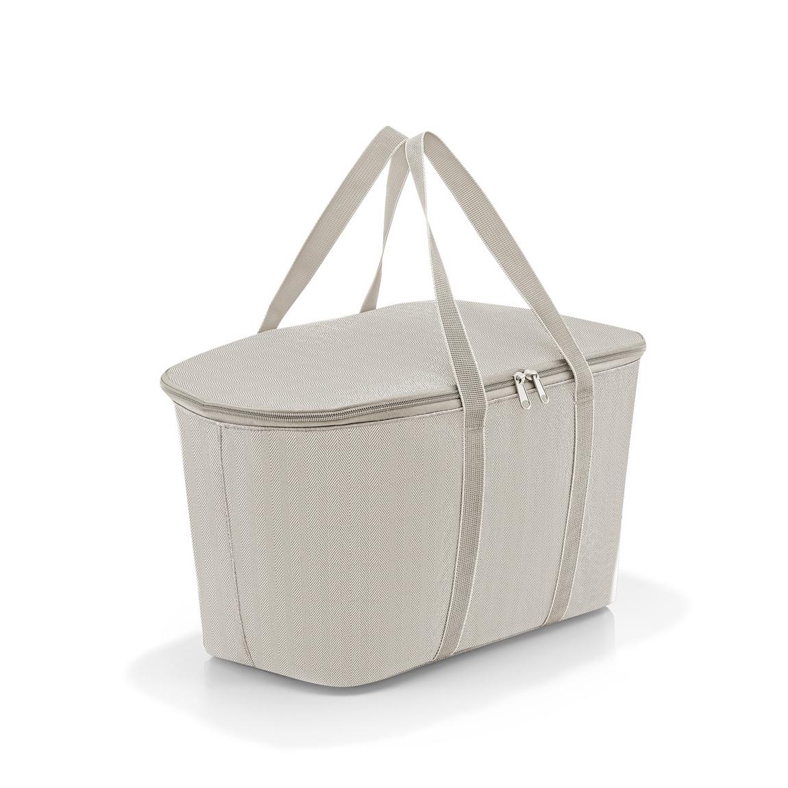 REISENTHEL COOLERBAG, herringbone sand (Kühlkorb)
