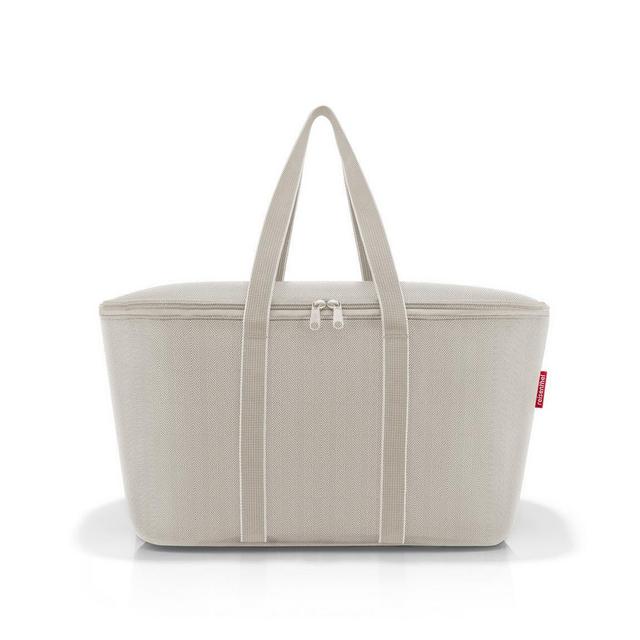 REISENTHEL COOLERBAG, herringbone sand (Kühlkorb)