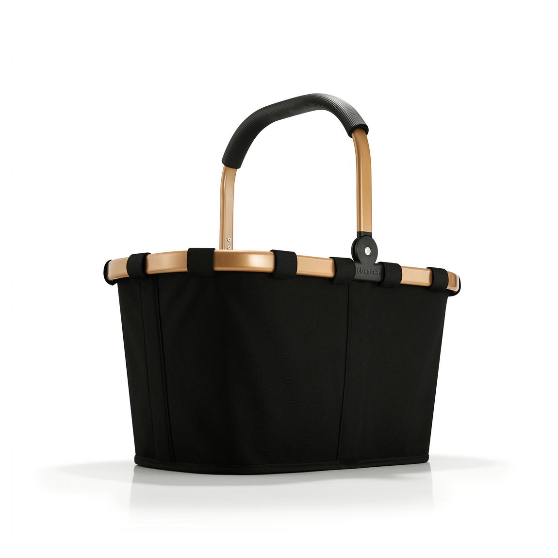 REISENTHEL CARRYBAG, frame gold/black (Einkaufskorb)