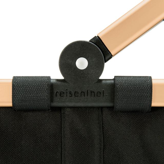 REISENTHEL CARRYBAG, frame gold/black (Einkaufskorb)