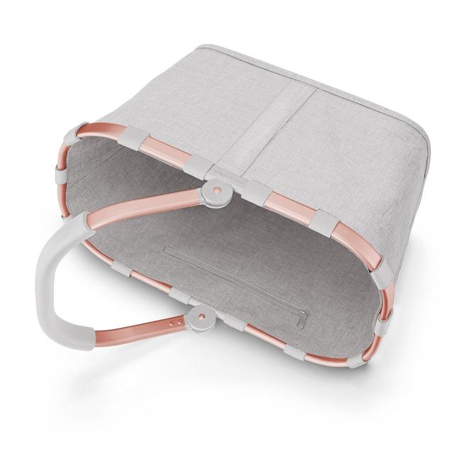 REISENTHEL CARRYBAG, frame twist sky rose (Einkaufskorb)