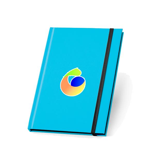RETRO DREAMS (A5 Notizbuch), blau