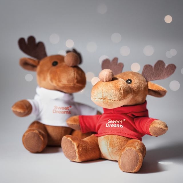 RUDOLPH, rot (Plüsch-Rentier)